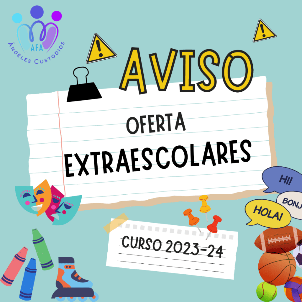OFERTA EXTRAESCOLARES CURSO 2023-24